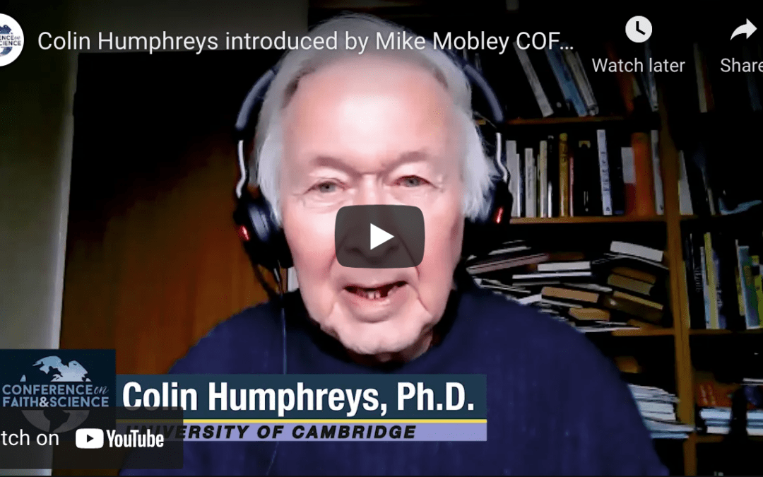 Colin Humphreys introduced by Mike Mobley COFAS 2021