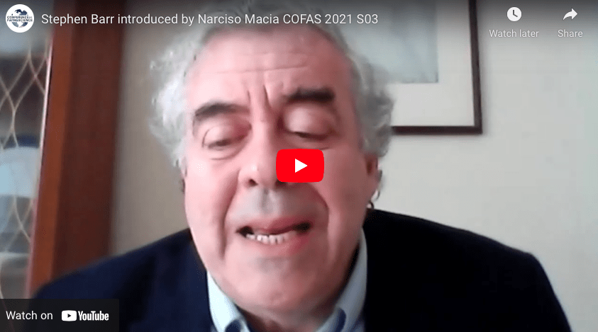 Stephen Barr introduced by Narciso Macia COFAS 2021