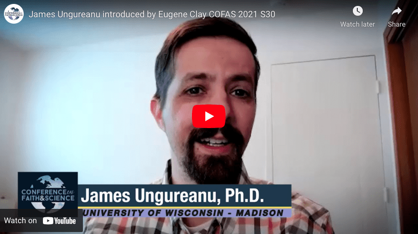 James Ungureanu introduced by Eugene Clay COFAS 2021