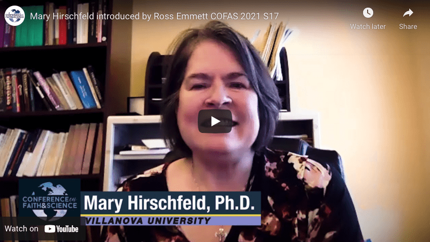 Mary Hirschfeld introduced by Ross Emmett COFAS 2021